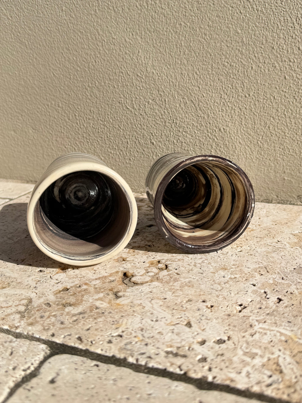 Marble Cup Set - Organic Shape